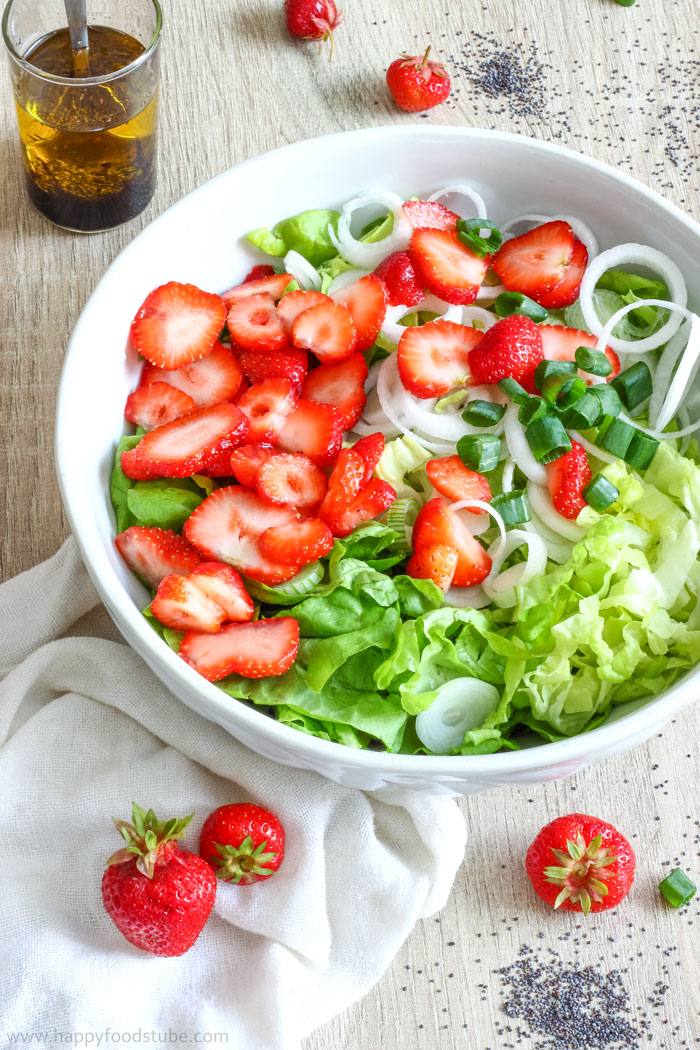 Strawberry Salad with Poppy Seed Dressing Images