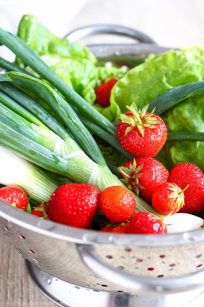 Strawberry Salad with Poppy Seed Dressing Ingredients