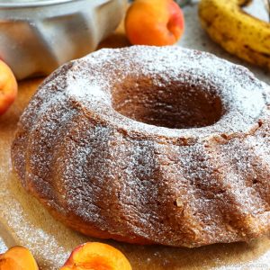 Apricot Banana Bundt Cake Image