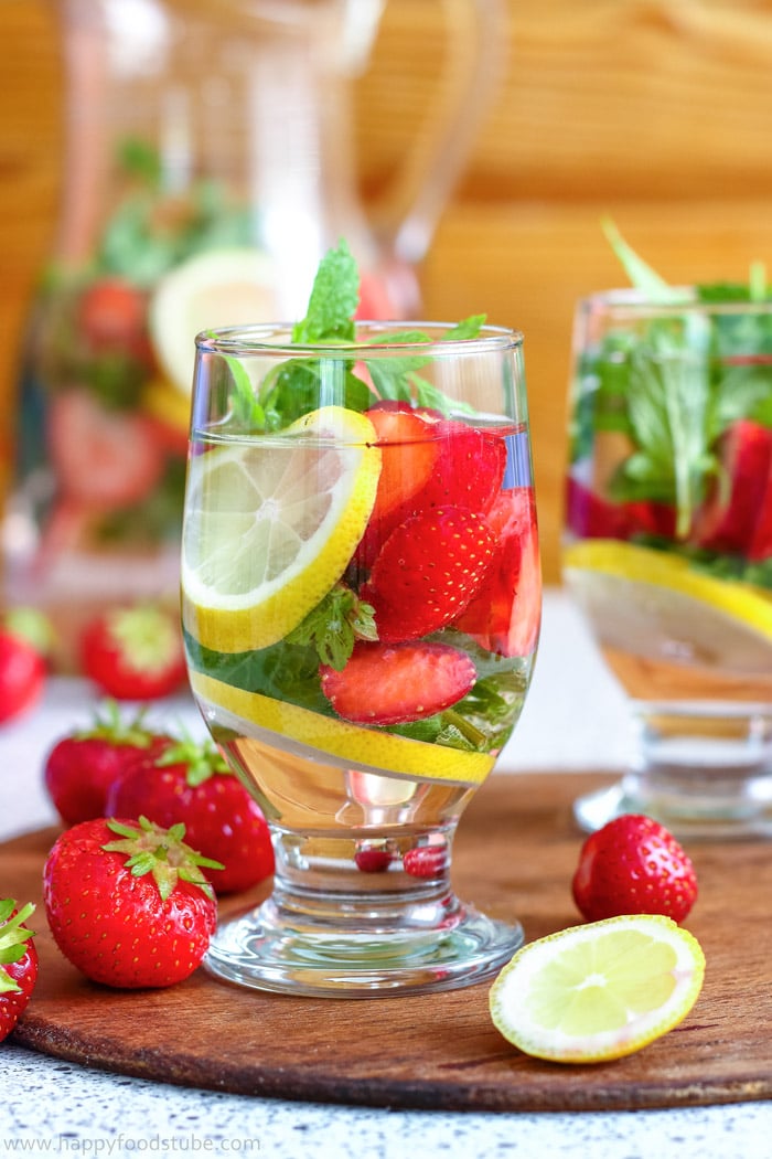 Strawberry Lemon Infused Water Picture