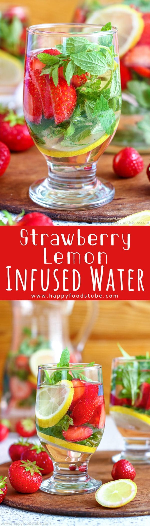 Strawberry Lemon Infused Water Recipe Picture