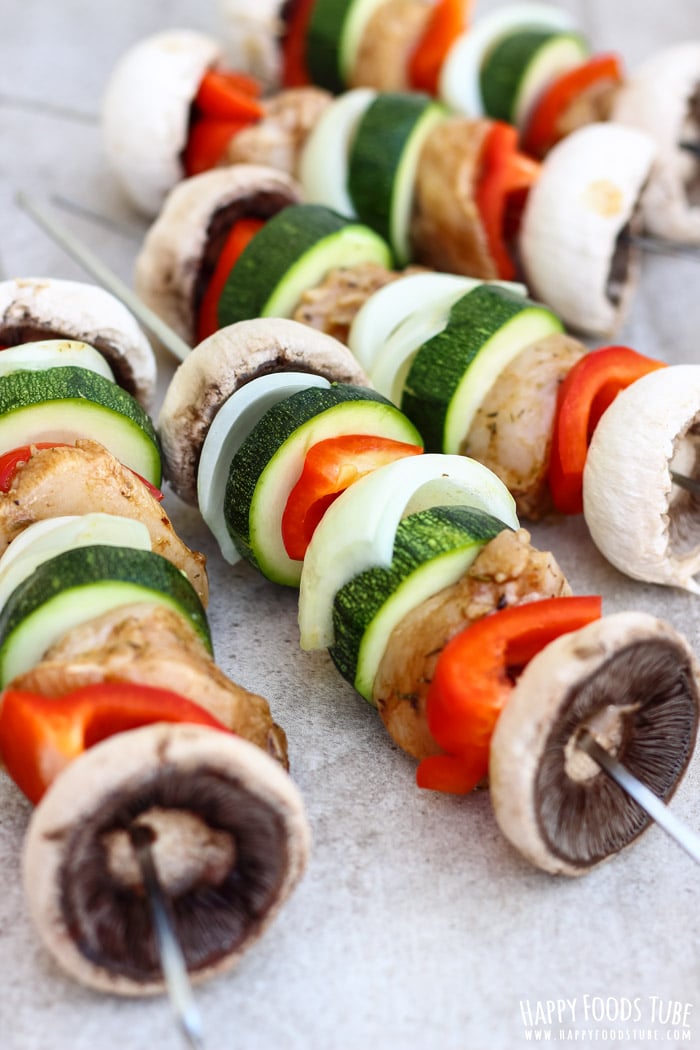 Balsamic Chicken Skewers Photo