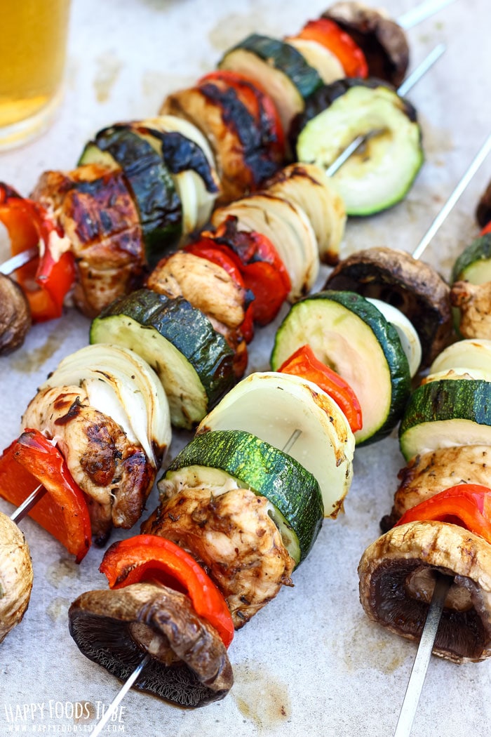 Balsamic Chicken Skewers Pic