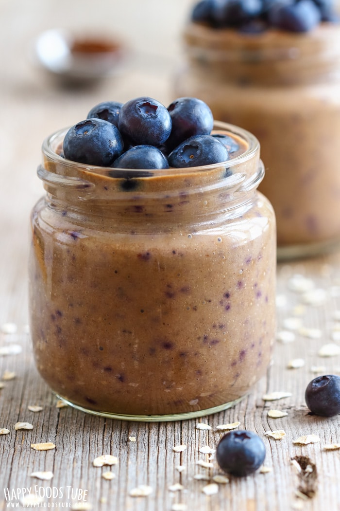 Blueberry Coffee Breakfast Smoothie Photo