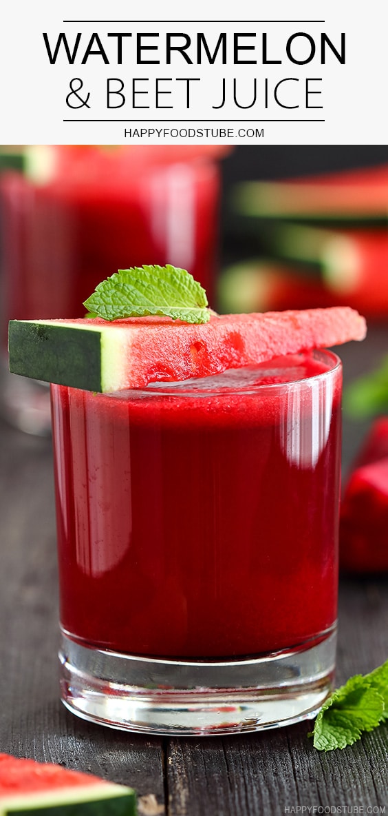 Healthy Watermelon Beet Juice Recipe