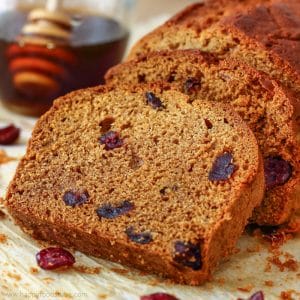 Honey Cranberry Bread Image