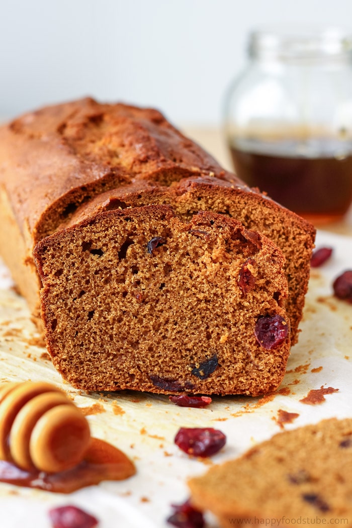 Honey Cranberry Bread Photo