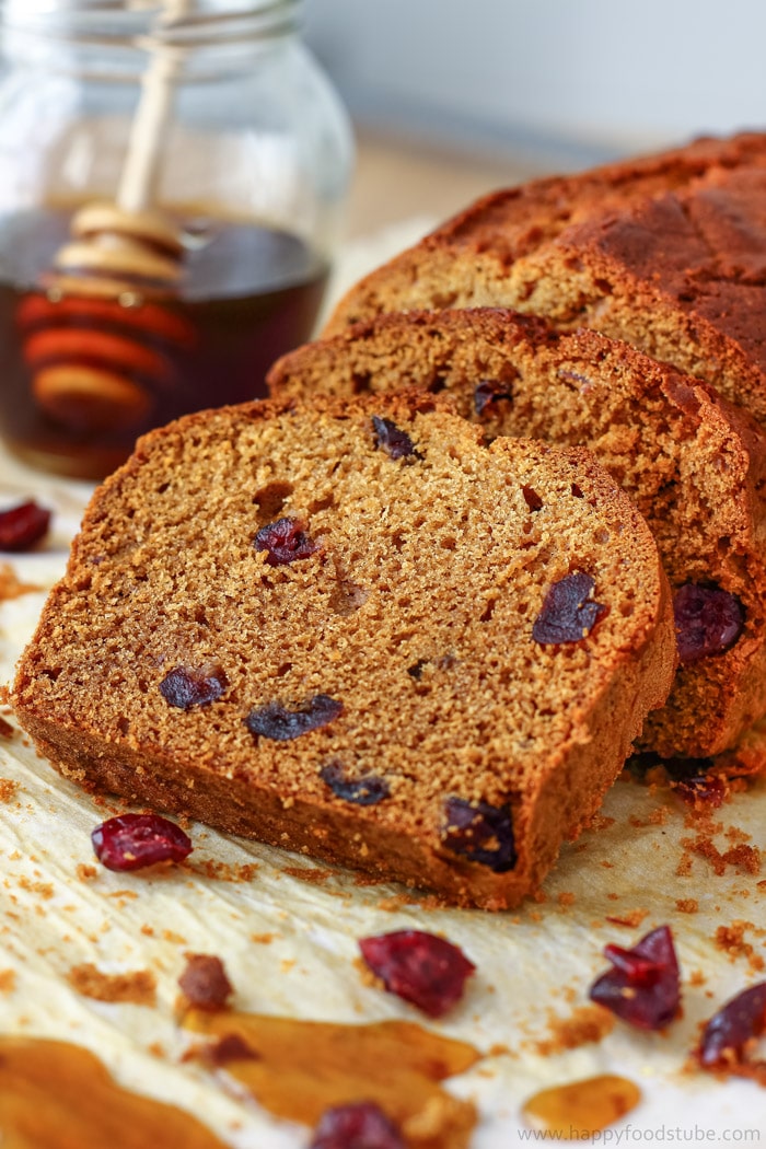 Honey Cranberry Bread Slices Picture