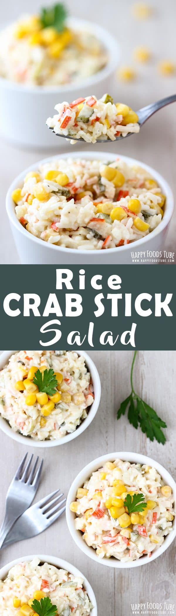 Rice Crab Stick Salad Recipe Picture