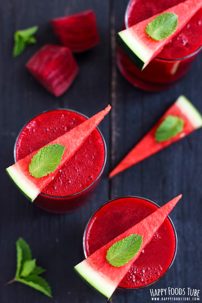 Watermelon Beet Juice Photos