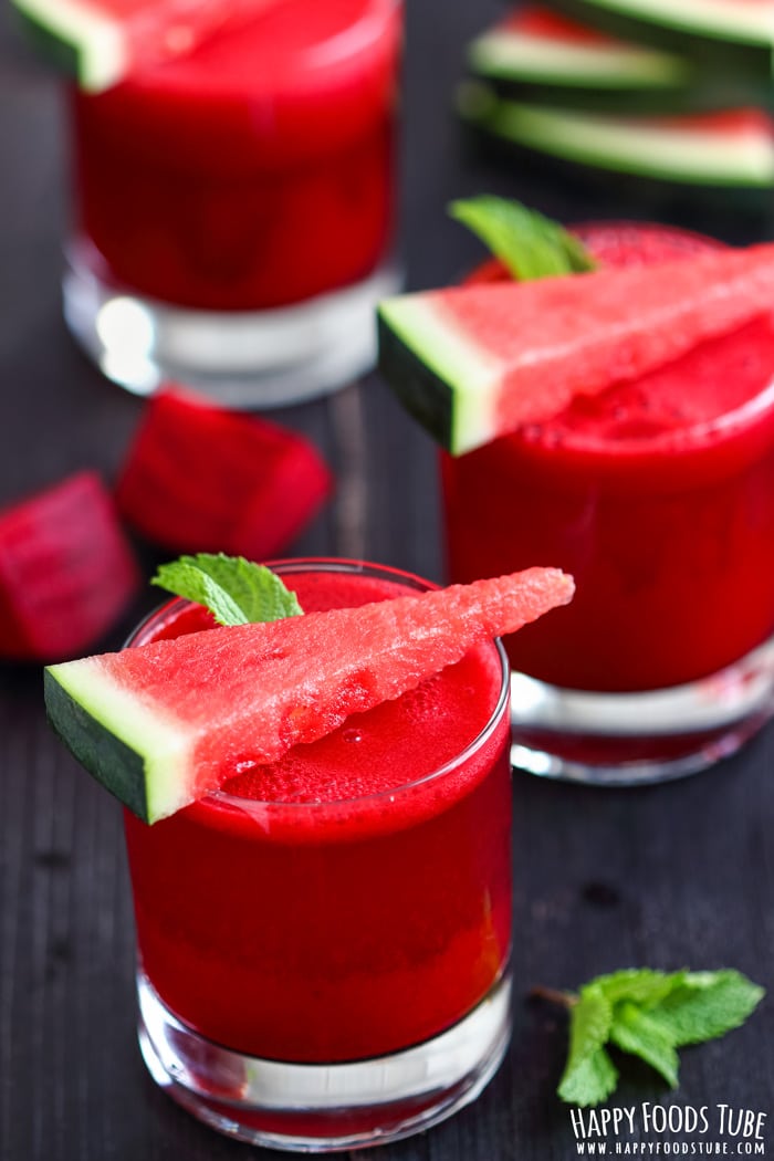 Watermelon Beet Juice Pics