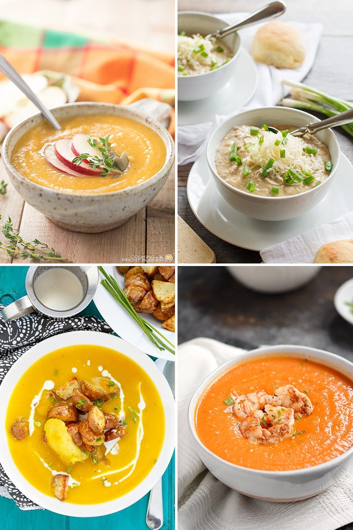 Best Fall Soups to Keep You Warm Collage Image