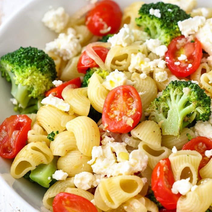 Broccoli Tomato Pasta Salad Image