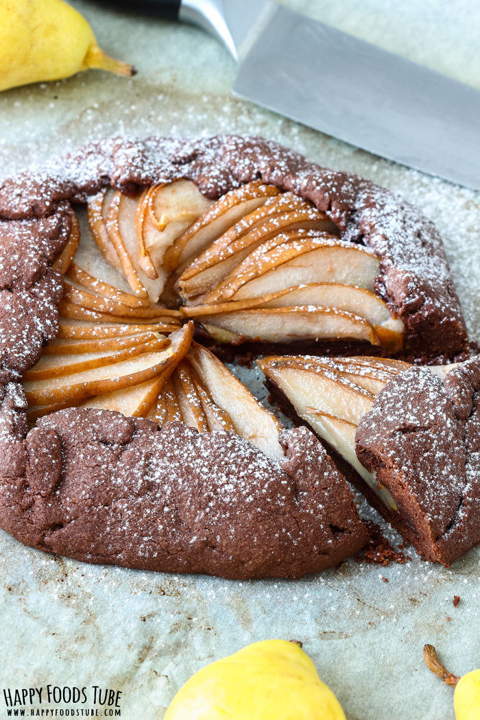 Chocolate Pear Galette Picture