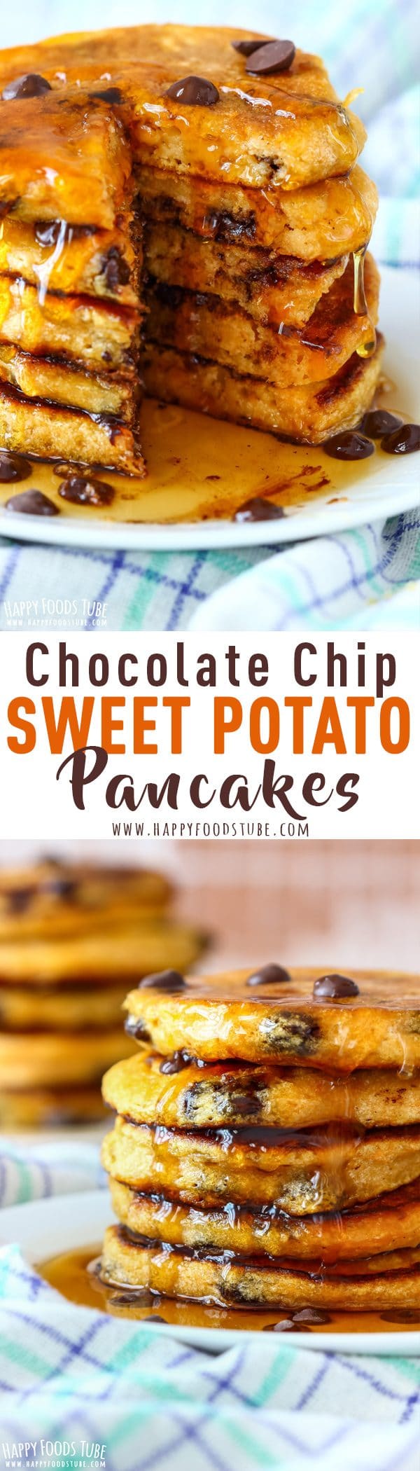 Chocolate Chip Sweet Potato Pancakes Recipe Picture