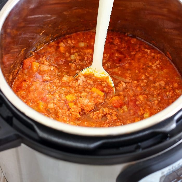 Instant Pot Bolognese Sauce