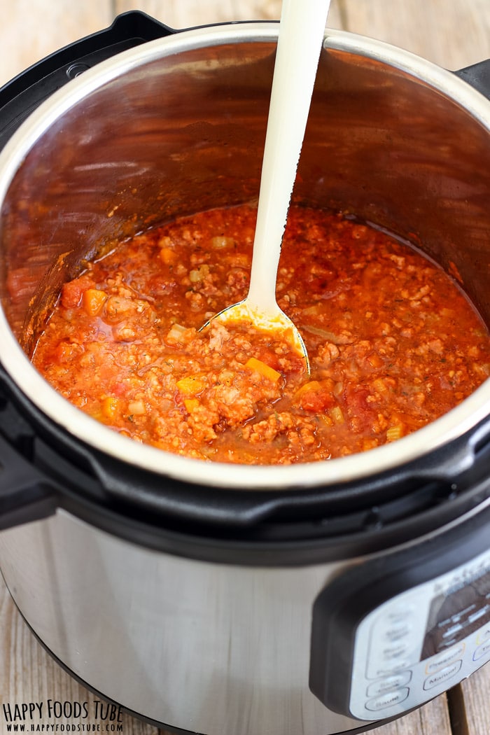 Instant Pot Bolognese Sauce Picture