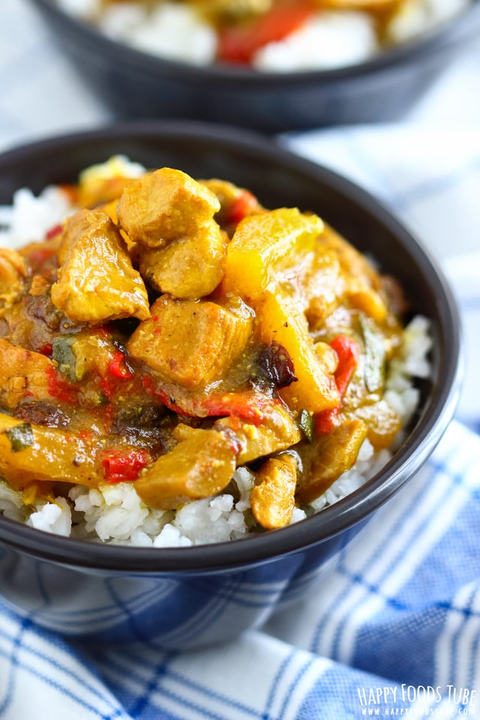 Instant Pot Chicken Curry Recipe - Pressure Cooking Chicken Curry Recipe