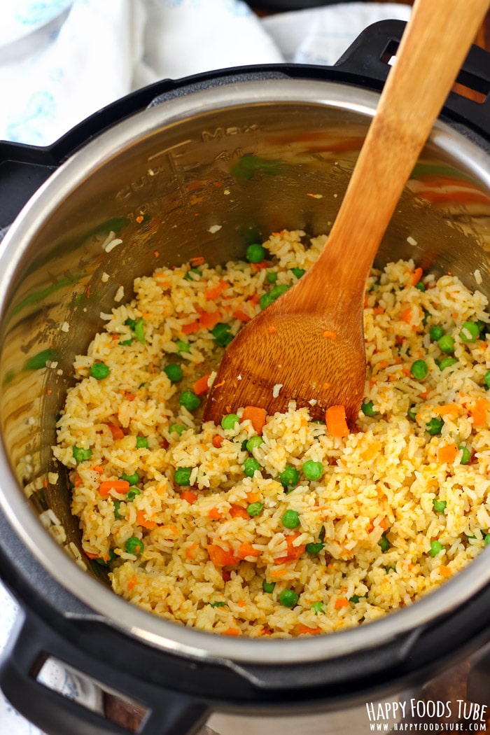 Instant Pot Fried Rice Recipe (Pressure Cooker Fried Rice)