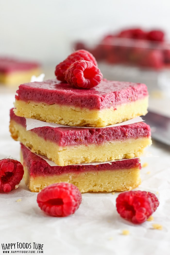 Raspberry Almond Bars Picture