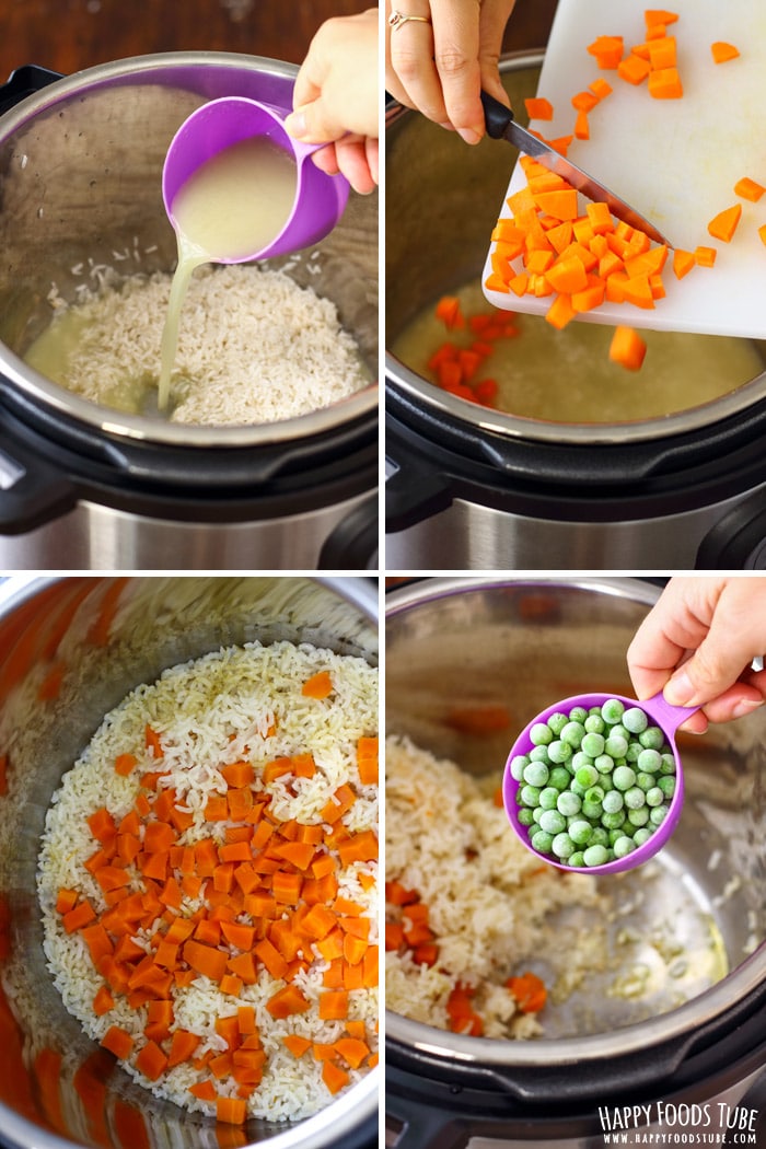 Step by Step Instant Pot Fried Rice Picture