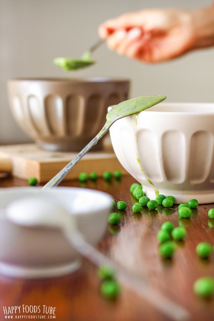 15 Minute Green Pea Soup Bowls Picture