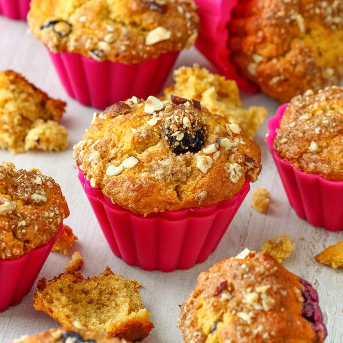 Blueberry Persimmon Muffins Image