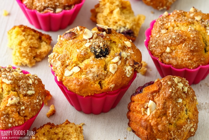 Blueberry Persimmon Muffins Photo