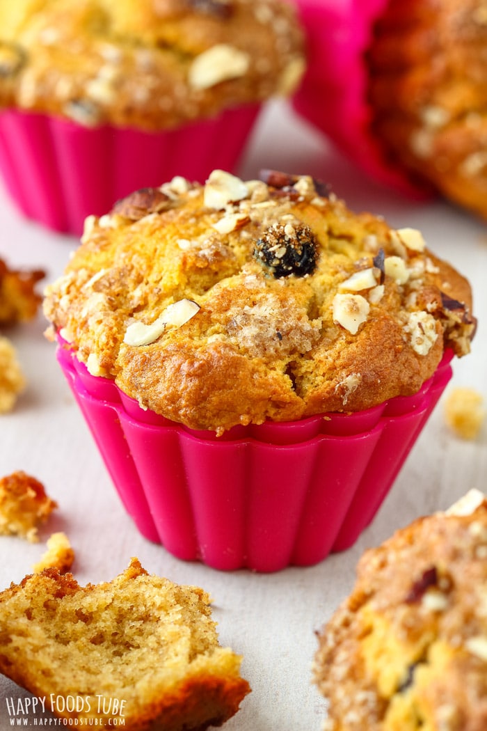 Blueberry Persimmon Muffins Pic