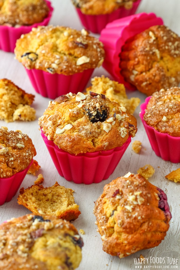 Blueberry Persimmon Muffins Picture