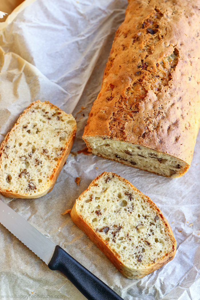 Cottage Cheese Bread With Walnuts Happy Foods Tube