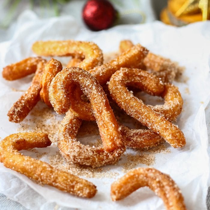 Festive Gingerbread Churros Image