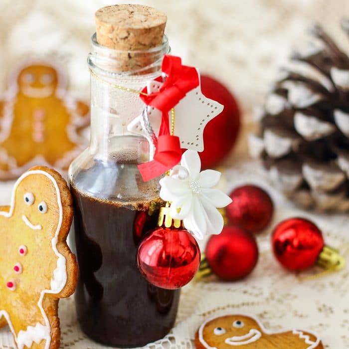 Homemade Gingerbread Syrup