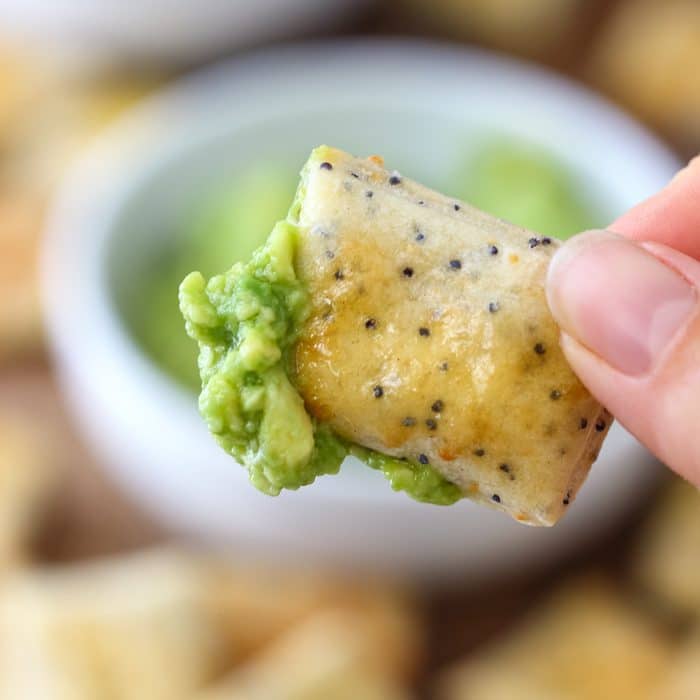 Homemade Poppy Seed Crackers Image