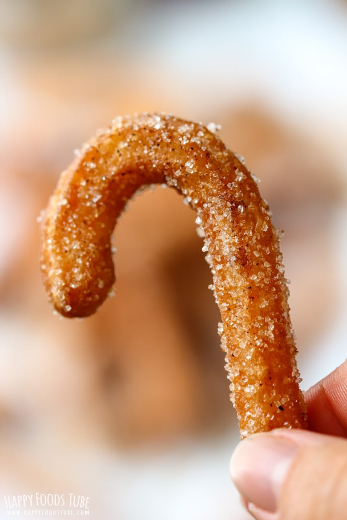 Individual Festive Gingerbread Churros Picture