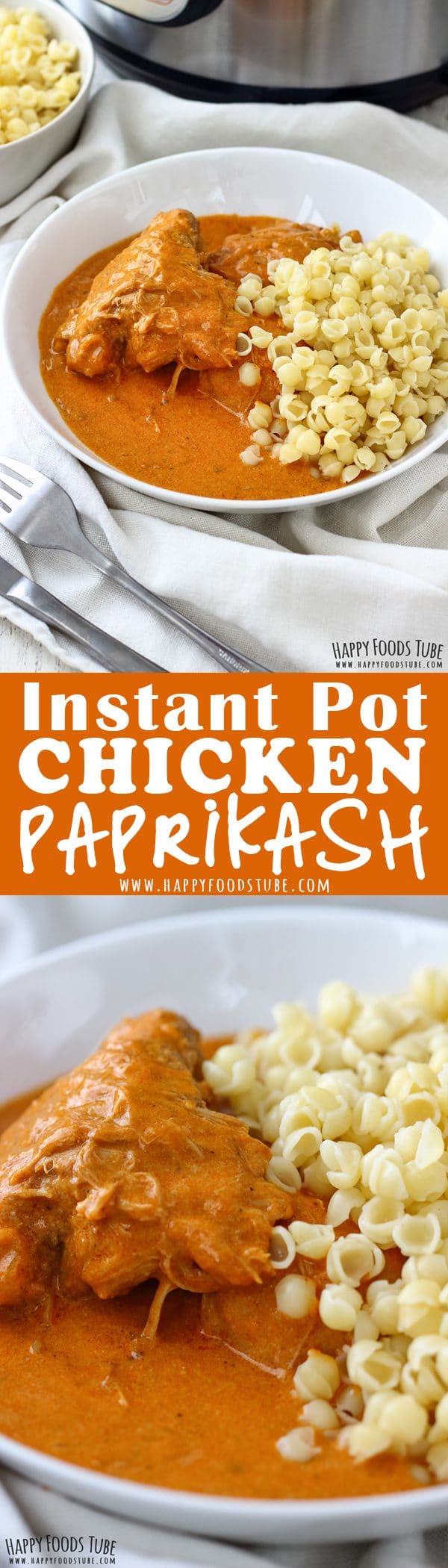 Instant Pot Chicken Paprikash recipe Picture