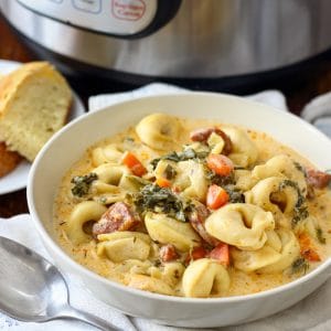 Instant Pot Creamy Tortellini Soup Image