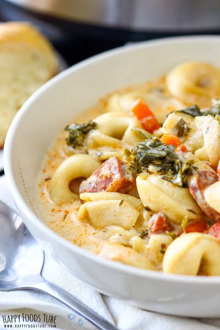 Instant Pot Creamy Tortellini Soup Pic