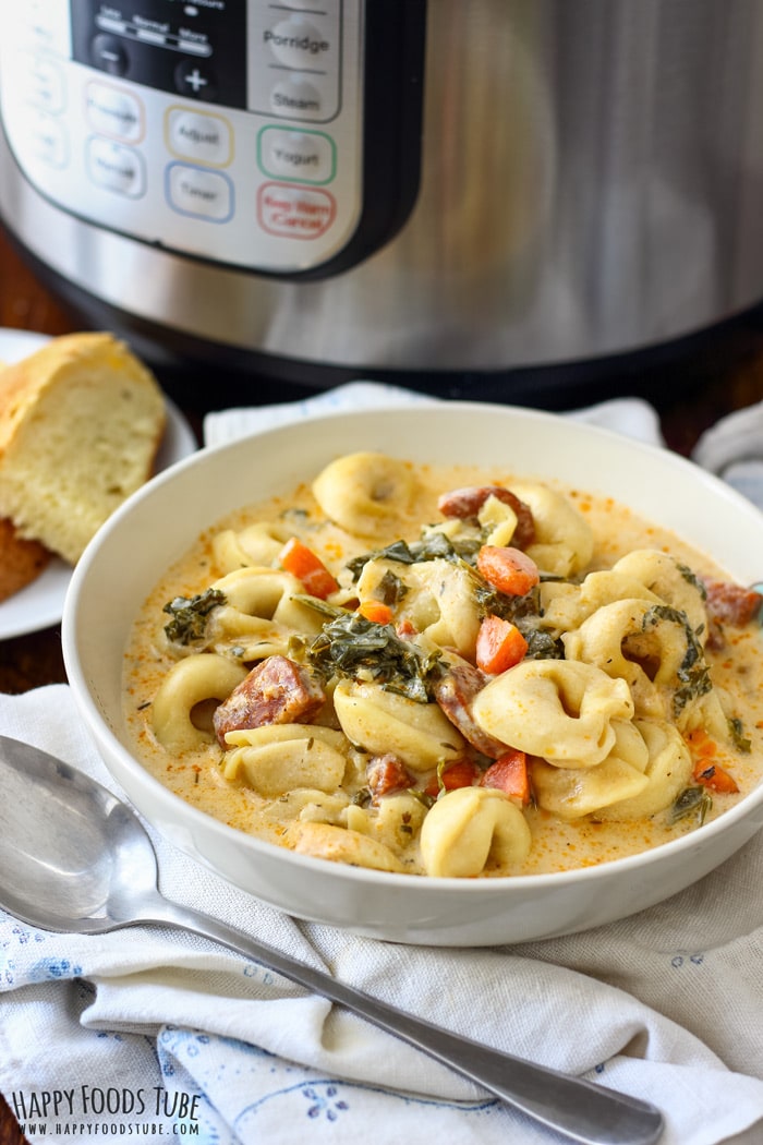 Instant Pot Creamy Tortellini Soup Picture