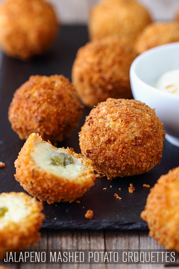 Homemade Jalapeno Mashed Potato Croquettes Recipe