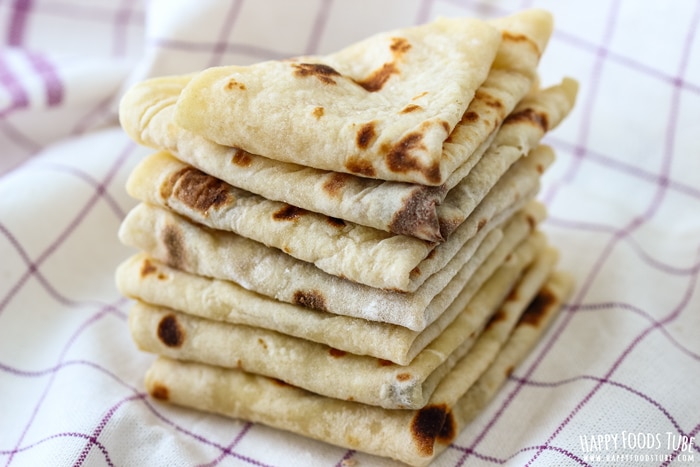 Mashed Potato Flatbread Folded Picture