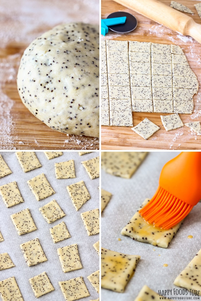 Step by Step How to Make Homemade Poppy Seed Crackers Picture