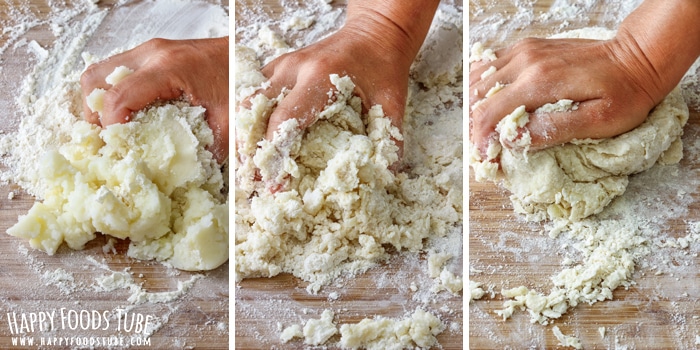 Step by Step How to Make Mashed Potato Flatbread Picture