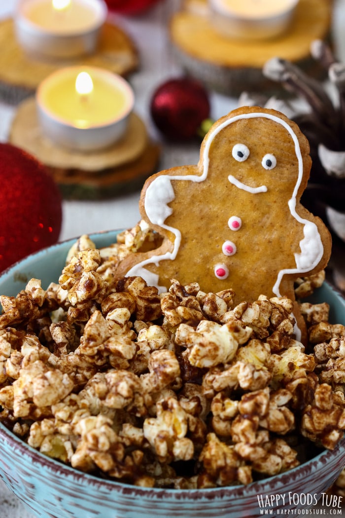 Gingerbread Popcorn Pic