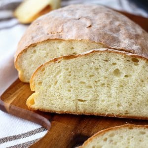 Homemade potato bread.