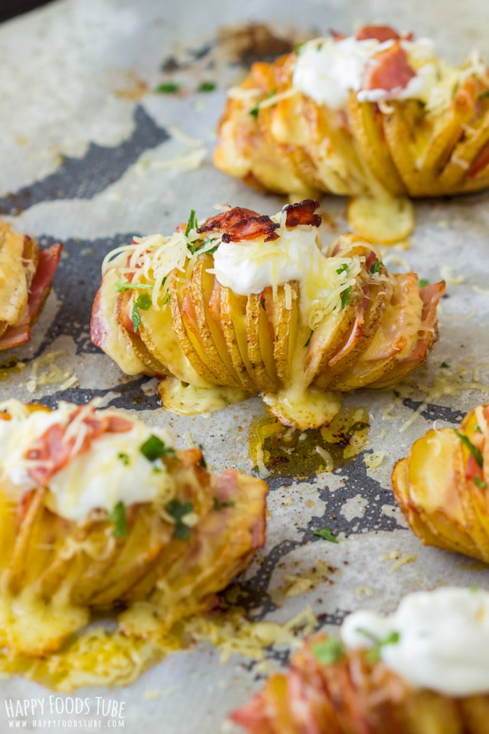 Loaded Hasselback Potatoes Photo