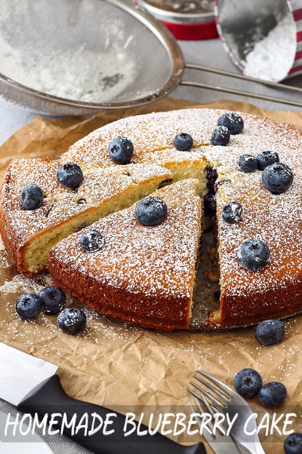 Best Homemade Blueberry Cake Recipe