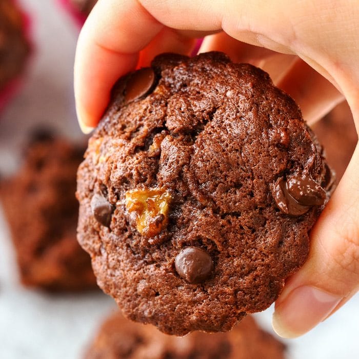 Double Chocolate Chip Banana Muffins Image