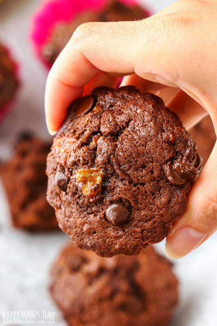 Double Chocolate Chip Banana Muffins Picture