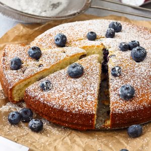 Homemade Blueberry Cake Image